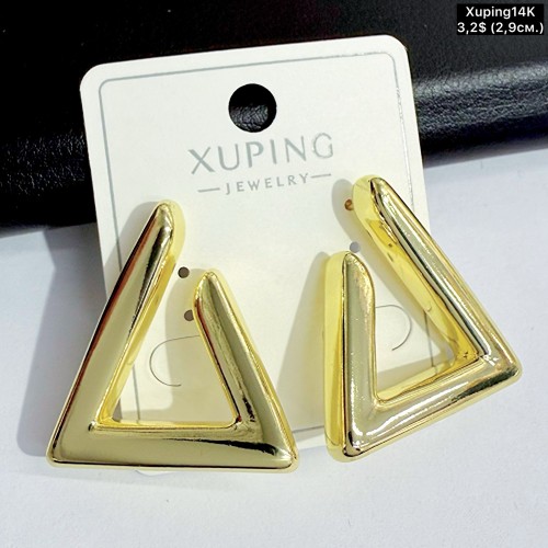 Сережки Xuping14К 10931 (2.9см)